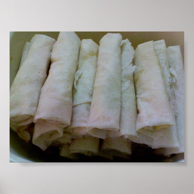 Poster Lumpia - Comida filipina (Frente)
