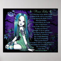 Luna Moon Lilly Gótico Myka Jelina Fairy Poem Post