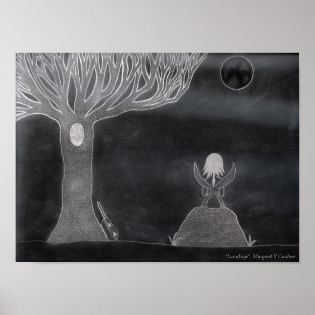 Pôster LunaFaye, Margaret V Gardner (Frente)