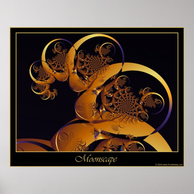 Poster lunar (Frente)