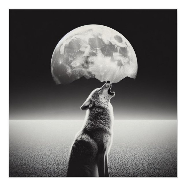 Pôster Lunar Howl (Frente)