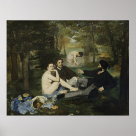 Poster Luncheon da grama por Edouard Manet