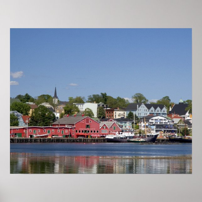 Pôster Lunenberg, Nova Escócia, Canadá. 4 (Frente)