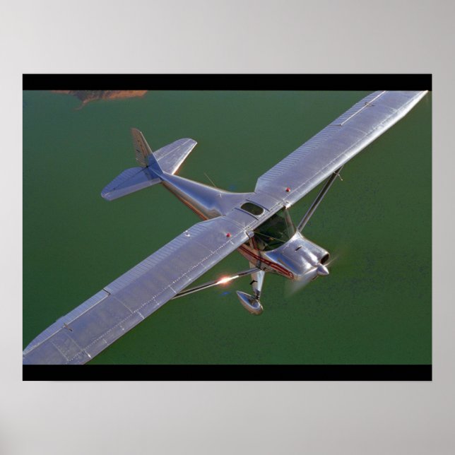 Pôster Luscombe, Modelo 8, 1948_Classic Aviation (Frente)