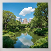 Lush Greenery Urban Oasis