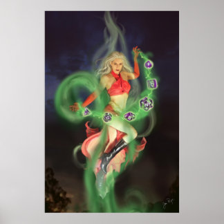 Poster luster_poster, w/assinatura