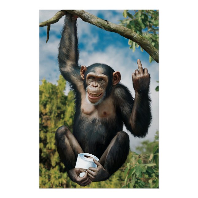 Pôster Lustiges WC Poster  (Frente)