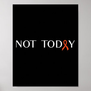 Poster Luta Contra A Leucemia Da Fita De Cancer