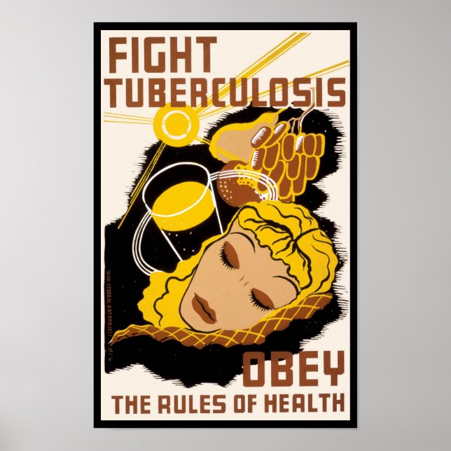 Poster Luta contra a tuberculose (Frente)