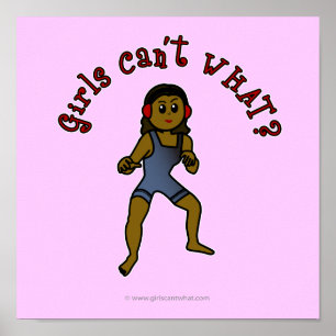 Poster Luta das mulheres escuras