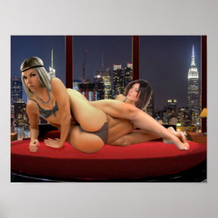 Poster Luta de Penthouse Fofoqueira