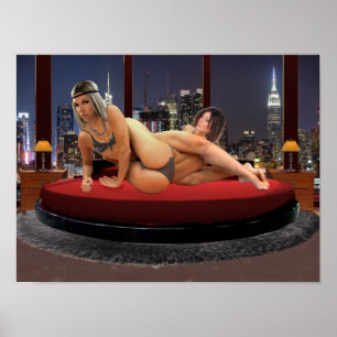 Poster Luta de Penthouse Foxy