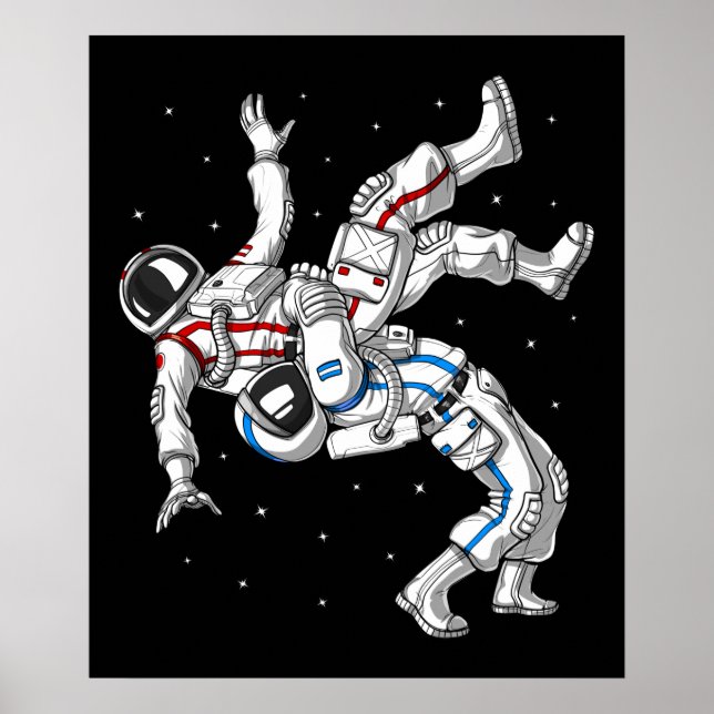 Poster Luta dos astronautas (Frente)