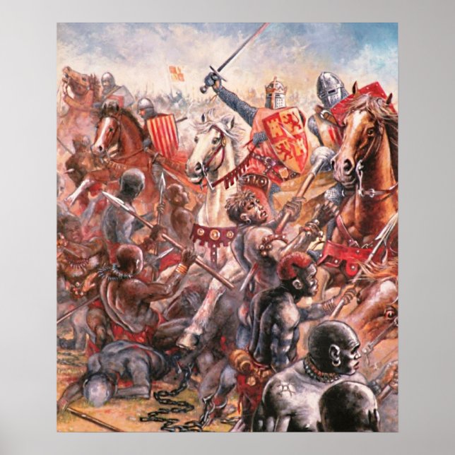 Pôster Luta dos cruzados (Frente)