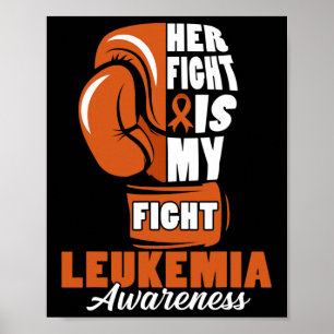 Poster Luta É Minha Luta Contra A Leucemia Mês De Consciê