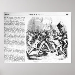 Poster Luta entre os republicanos & o parlamento