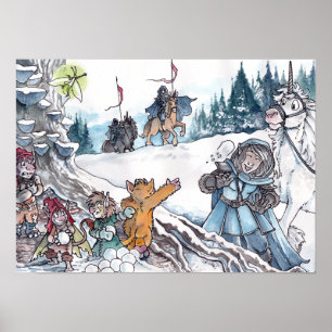 Pôster Luta Faery Snowball