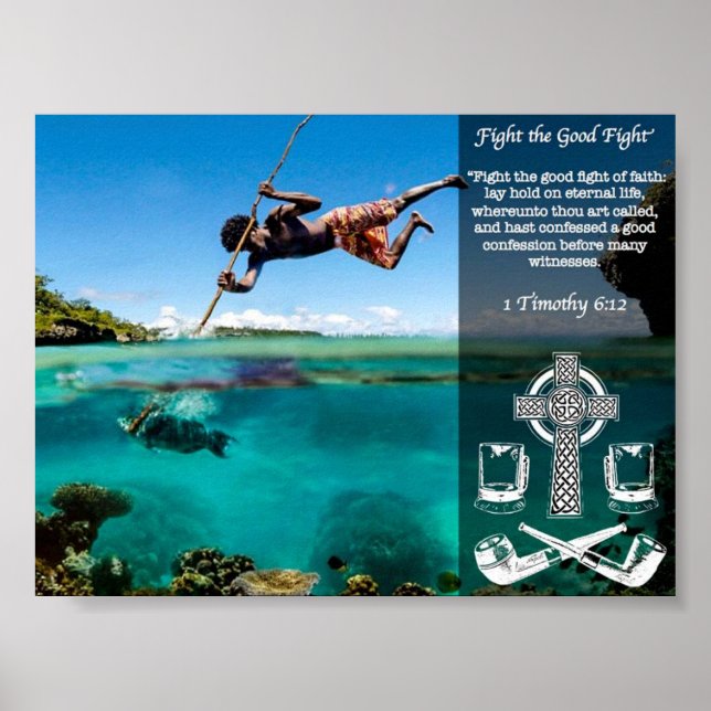 Poster Luta pela Boa Luta (Frente)