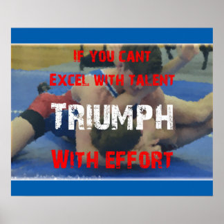 Pôster Luta Triumph