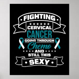 Poster Lutando contra o Cancer cervical