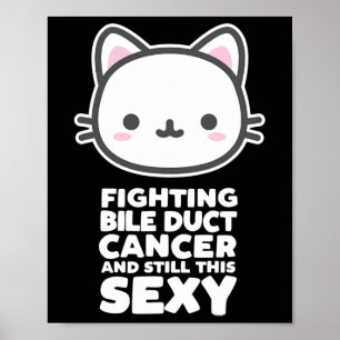 Poster Lutando contra o Cancer dos Dutos Biliares Ainda E