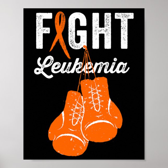 Poster Lutar contra a leucemia Combater a Leucemia Guerre (Frente)