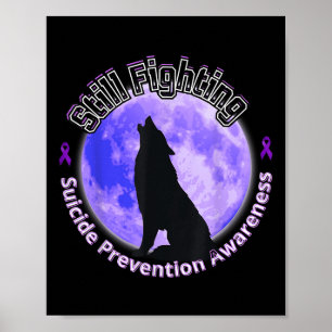 Poster Lutar contra o Lobo de Sensibilização para a Preve