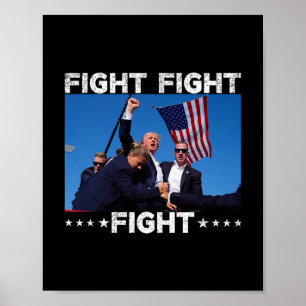 Poster Lutar Lutar Lutar Trump Votar Trump 