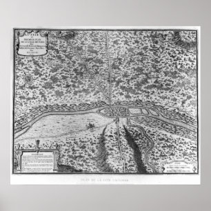 Poster Lutetia ou o primeiro plano de Paris
