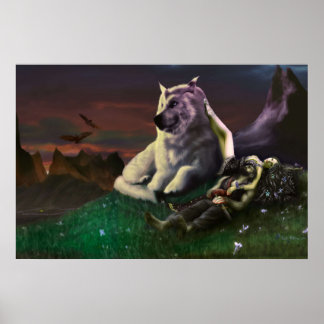 Poster Luthien tende a Beren