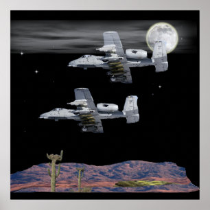 Poster Lutro militar A-10