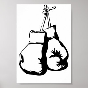 Pôster Luvas de boxe