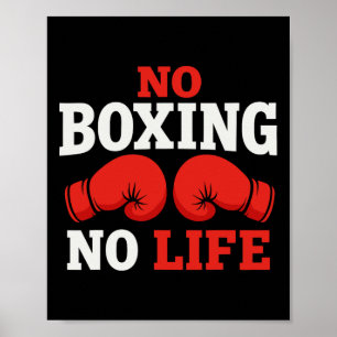 Poster Luvas de Boxe No Boxing No Life Luvas de Boxe _2