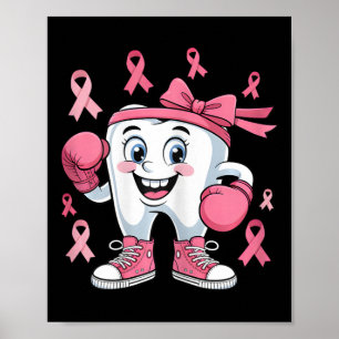 Poster Luvas de Boxe para Dentes Bonitos Sensibilização p