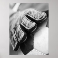 Luvas de Goleiro de Futebol Retrato Close Up