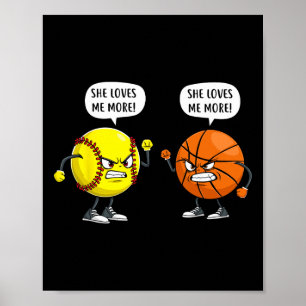 Poster Luvas Esboço Suave Ela Me Ama Mais Mulheres
