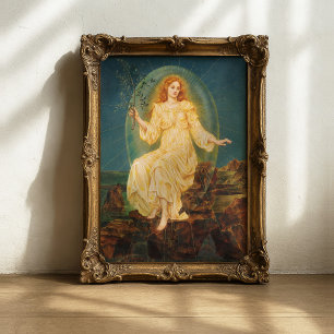 Poster Lux in Tenebris Evelyn De Morgan