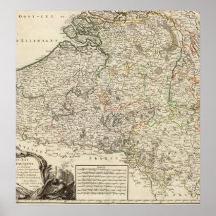 Poster Luxemburgo, Bélgica