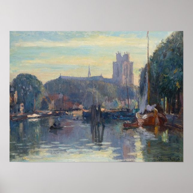 Poster Luxemburgo - Cathedrale De Dordrecht (Frente)