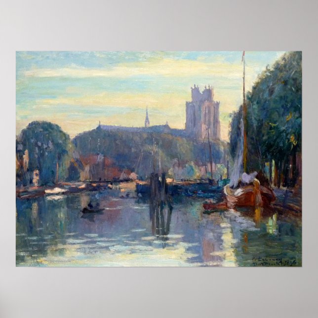 Poster Luxemburgo - Cathedrale De Dordrecht (Frente)