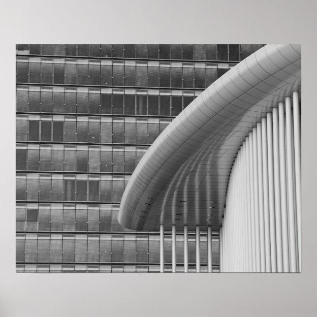 Poster Luxemburgo, Cidade de Luxemburgo, Planalto de Kirc (Frente)