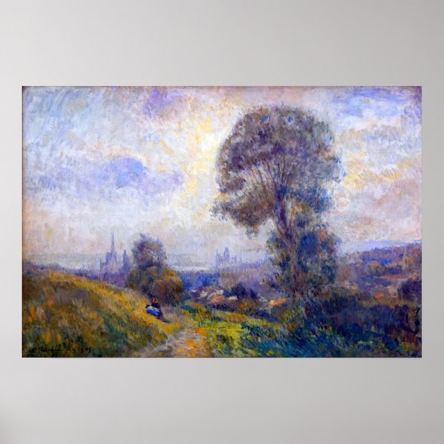 Poster Luxemburgo - Mont Gargan Rouen (Frente)