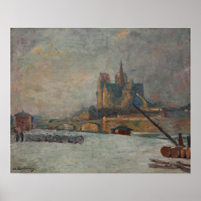 Poster Luxemburgo - Notre Dame (Frente)