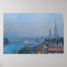 Poster Luxemburgo - Rota O Sena E A Catedral