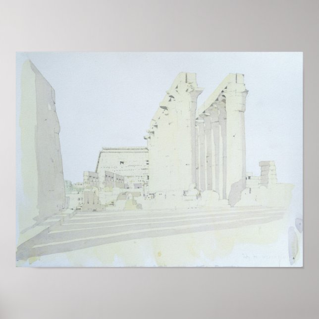 Poster Luxor Temple (Frente)