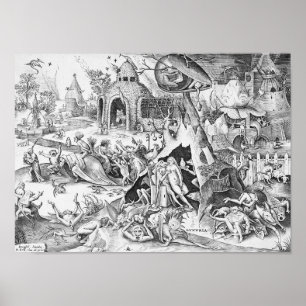 Poster Luxúria, Os Sete Pinos Mortos