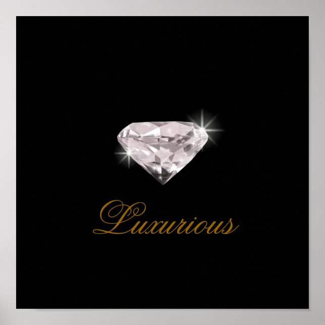 Pôster luxurious diamond (Frente)