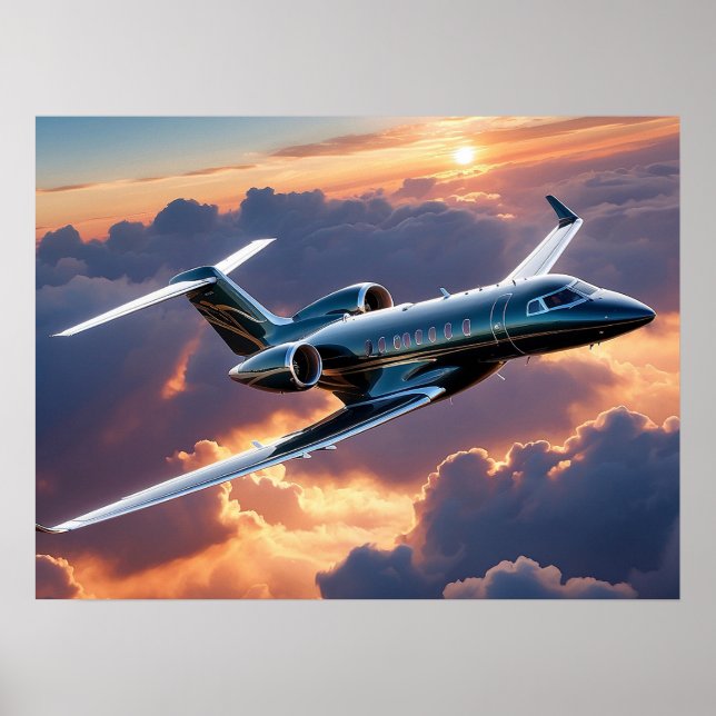 Poster Luxury Jet (Frente)