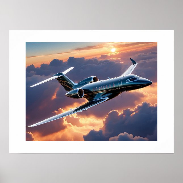 Poster Luxury Jet (Frente)