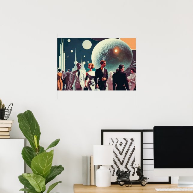 Poster Luz (Escritório em casa)